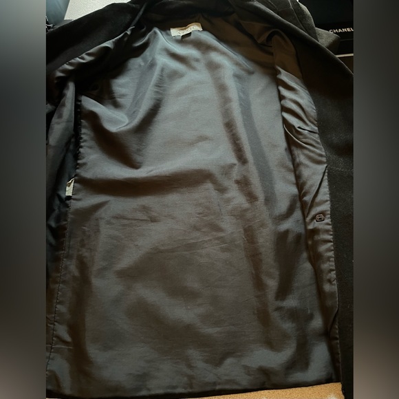 1980s Leather Attic Black Suede Blazer Jacket - Picture 7 of 14